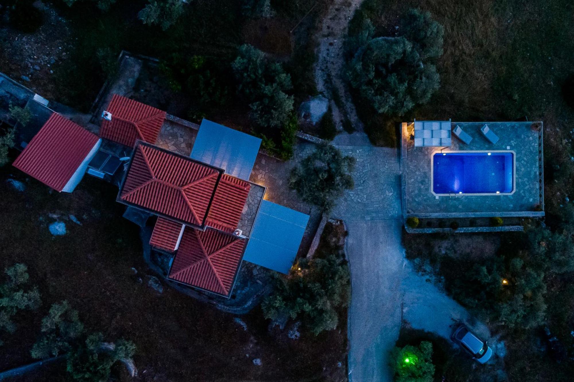 Villa Nektaria Alikias Exteriör bild