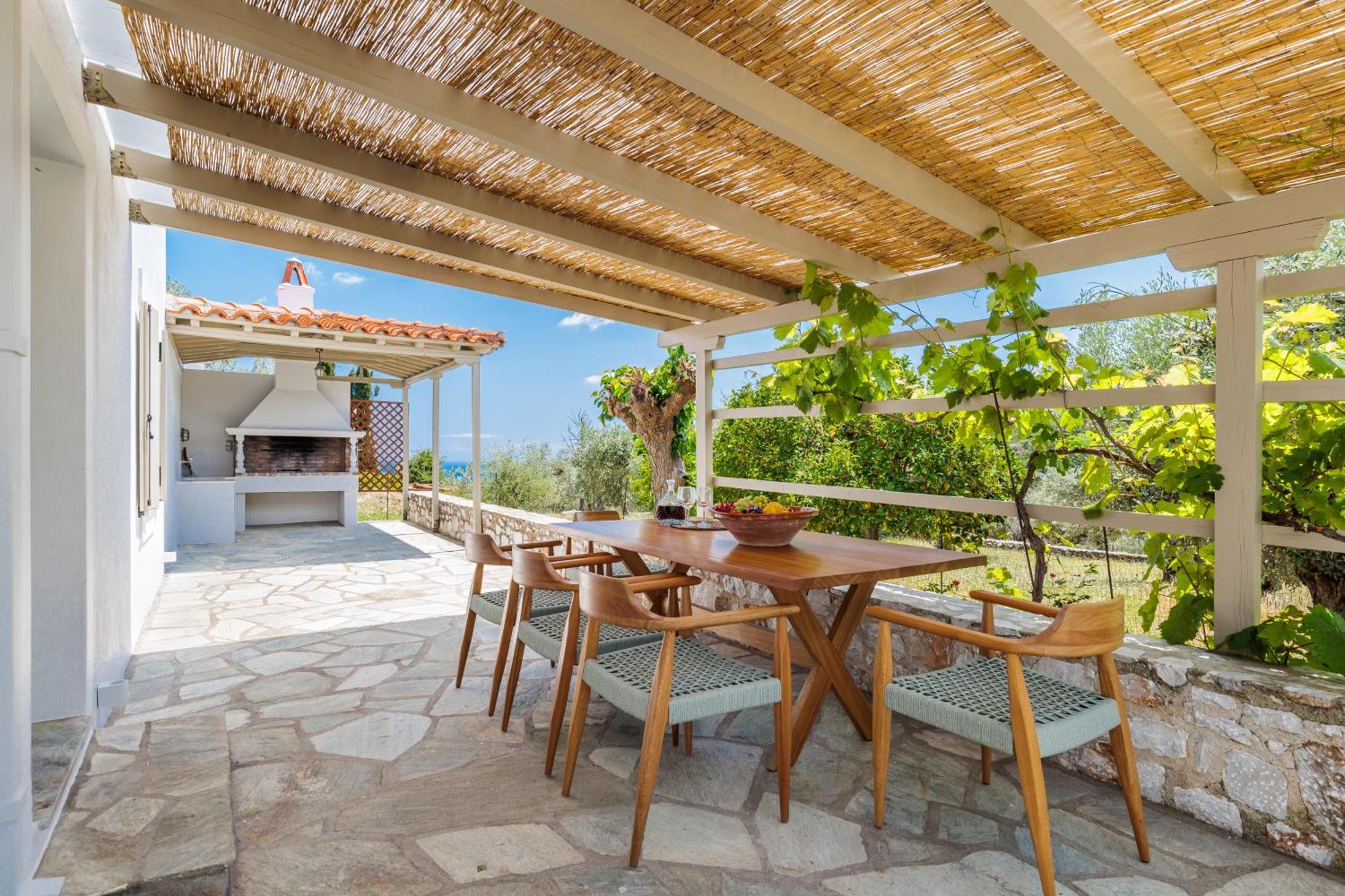 Villa Nektaria Alikias Exteriör bild