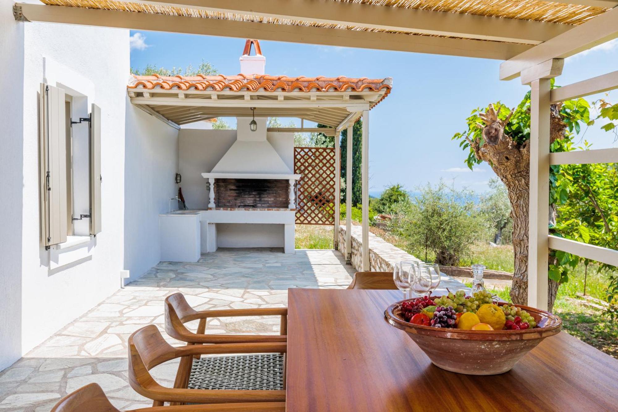 Villa Nektaria Alikias Exteriör bild