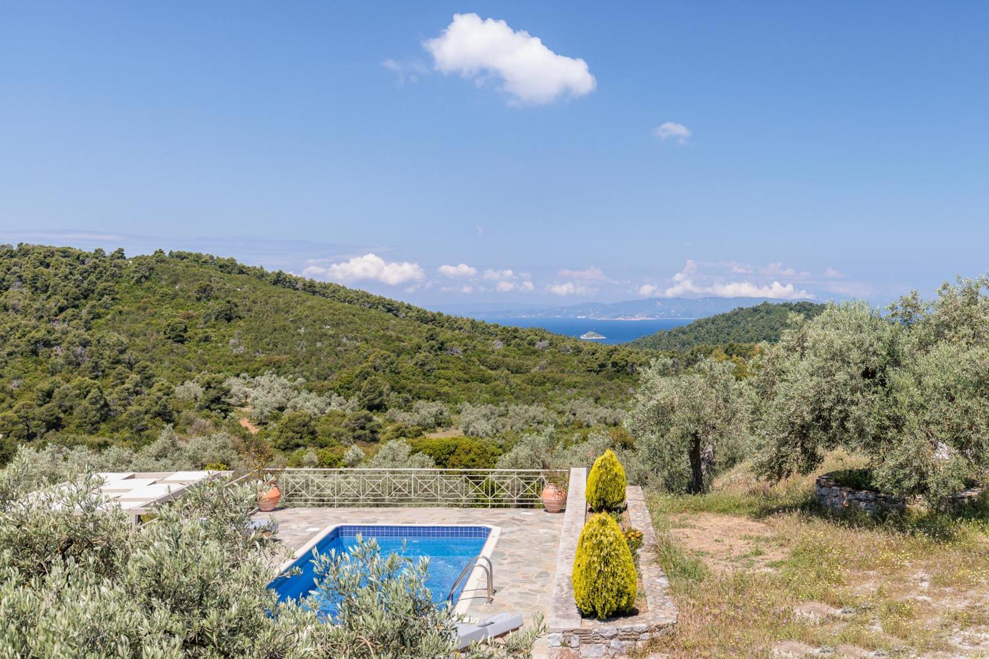 Villa Nektaria Alikias Exteriör bild